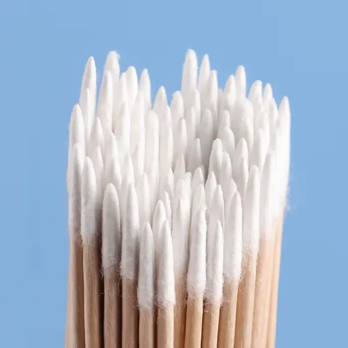 Bâtonnets de coton en bois pour manucure