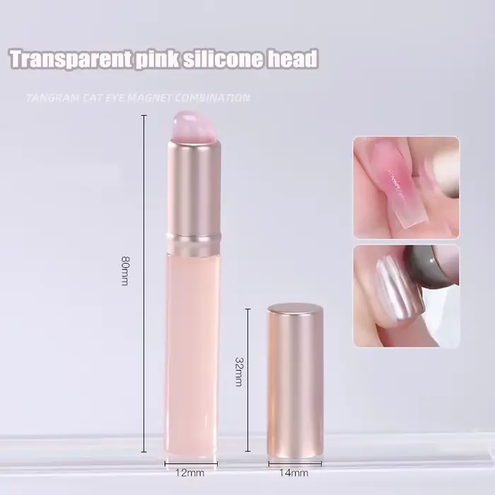 Brosse en Silicone pour Nail Art