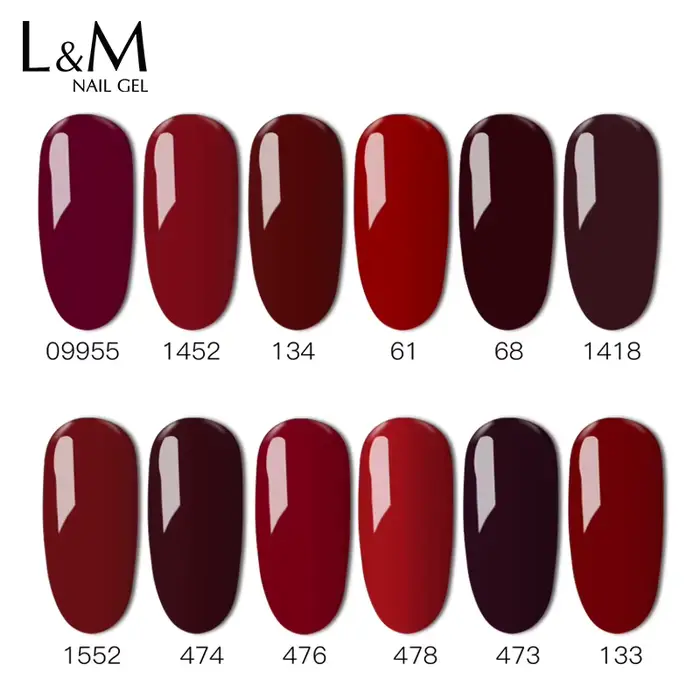 ibdgel Gel Polish UV Soak Off Pure Red Green Color Varnish Nail Gel Polish Nail Manicure 15ml semi-permanent Varnish Gel Polish