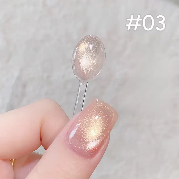 SHAKA 1-16 pièces Flash Pure Lust Golden Light Heroine Cat Eye Gel Polish Whitening Ice Transparent 