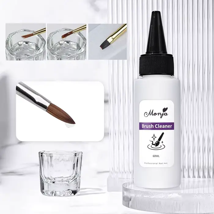 Nettoyant pour pinceaux à ongles