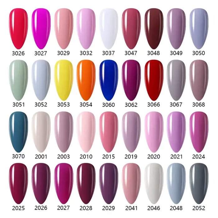 NAILCO 131 couleurs Semi Permanent vernis à ongles Gel hiver série Led