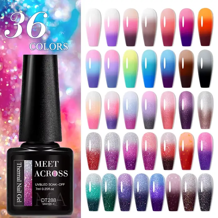 MEET ACROSS-Verhéritage à ongles en gel thermique