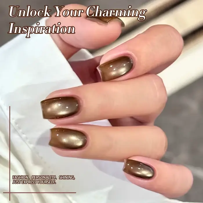 BORN PRETTY 10ml marron violet noir rouge chat vernis Gel magnétique manucure tremper Gel UV