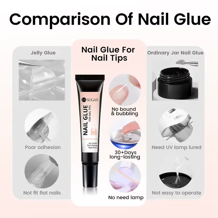 UR SUGAR 10g dissolvant de colle pour faux ongles conseils Gel presse