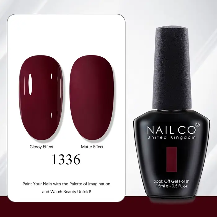NAILCO vernis à ongles couleur d'automne produit de haute qualité Nail Art tremper Gel UV