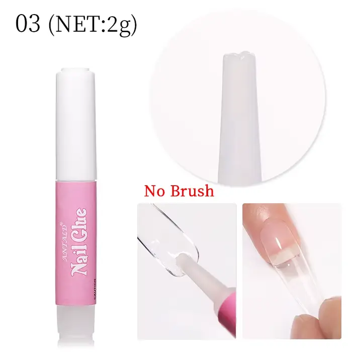 Faux Ongles Gel Verhéritage à vaccage Rapide, Colle N64, Extension Adhésive, Super UV Acrylique pour