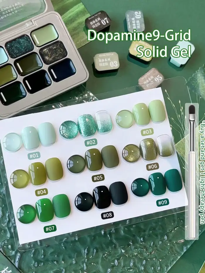 Gel à ongles semi-solide populaire à haute saturation