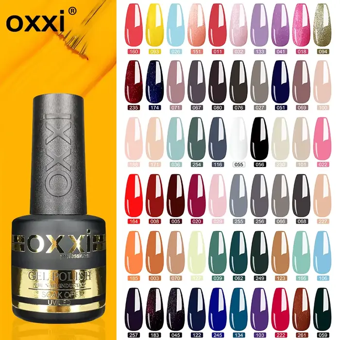 OXXI 8ml Vernis Semi-Permanent 60 Couleurs
