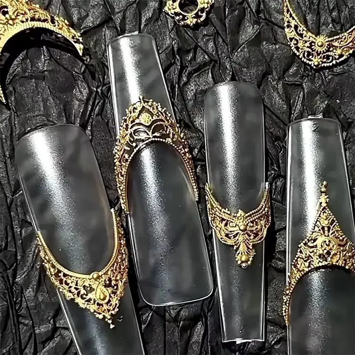 Moule à ongles en Silicone