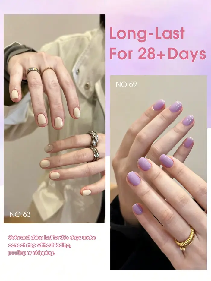 Ensemble de vernis à ongles Gel coloré de 15ml
