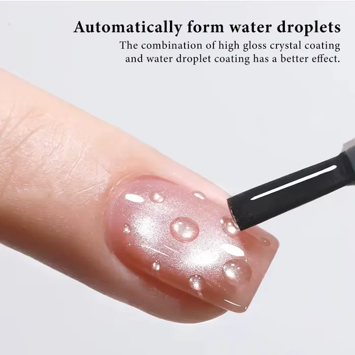 Nouveau Gel de Vernis à Ongles Effet Goutte d'Eau Printemps & Été