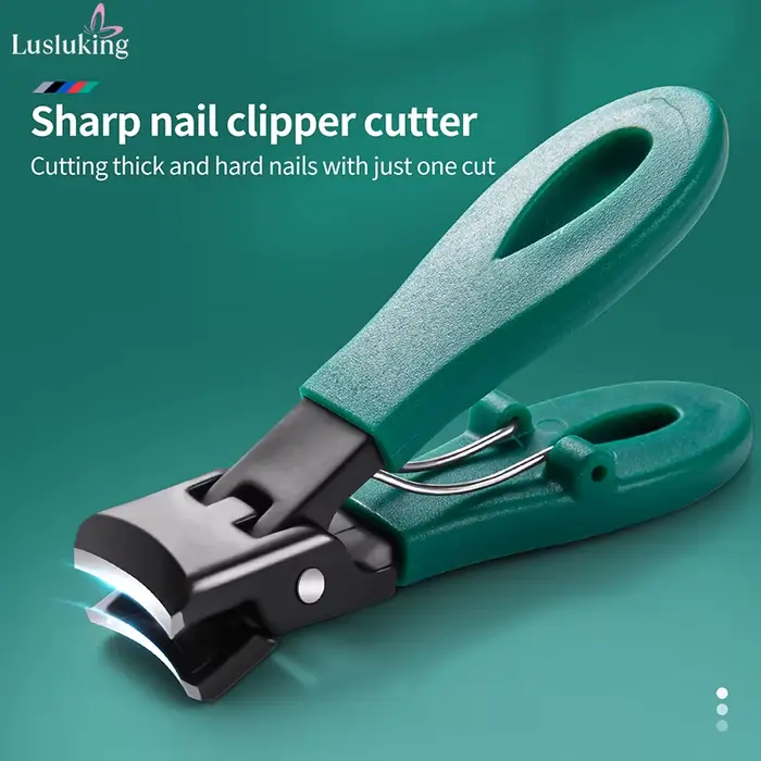 Coupe-ongles à grande mâchoire, ouverture de 8mm, épais, dur, spécial, outils de manucure en acier i