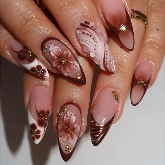 Faux ongles moyens pour femmes