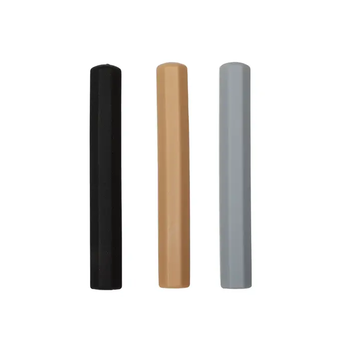 Bouchons de stylo à ongles en Silicone, 1.1x8cm, 4 pièces, protecteur de brosse, Extension Opaque, b