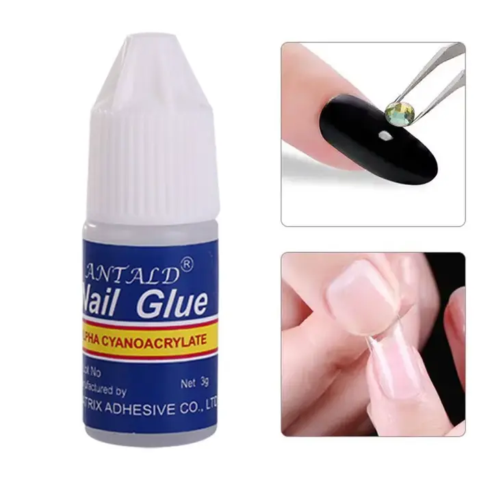 Colle à Ongles à vaccage Rapide pour Faux Ongles