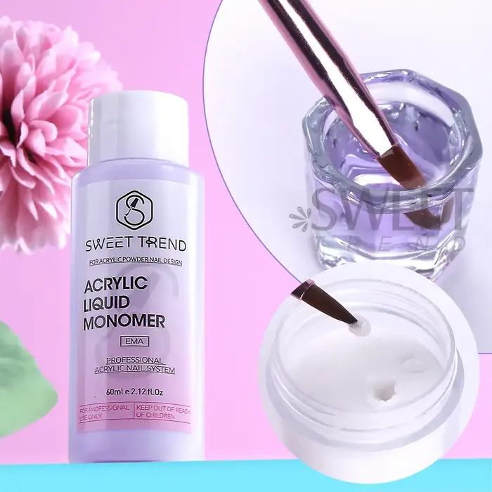 Liquide monomère acrylique pour ongles