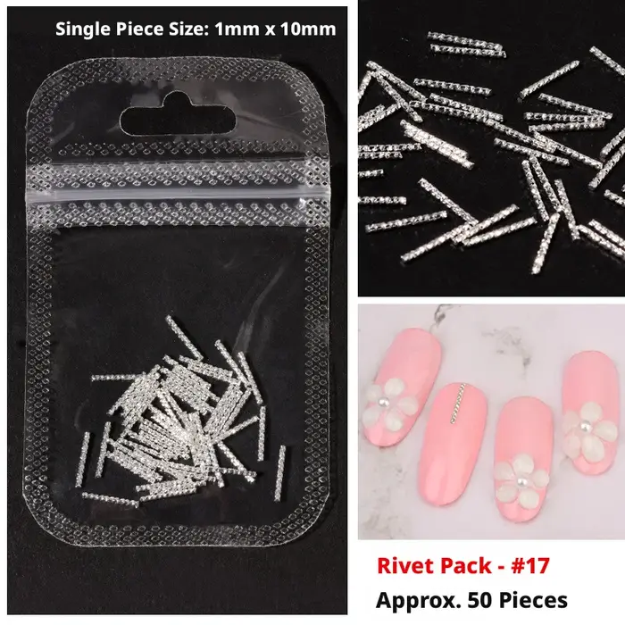 YYM Breloques Métalliques 3D Étoile et Lune Style Punk pour Ongles