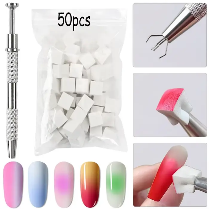 5ml rose Nail Art coussin d'air tapotement colle dégradé tache fard à joues UV LED tremper Nail Art 