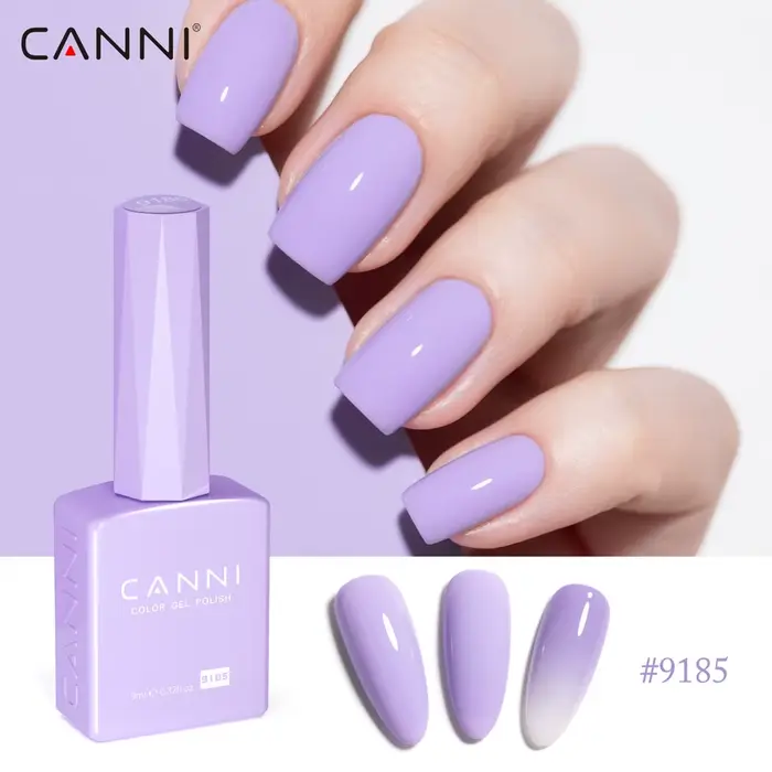 CANNI # Vernis à ongles gel bleu menthe pastel 9171