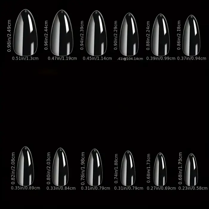 Autocollants pour ongles en Gel doux et Long