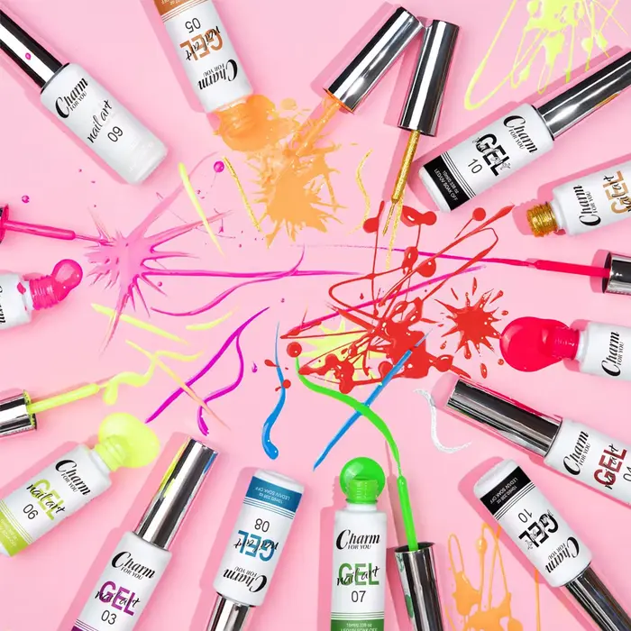 Gel de revêtement d'art d'ongle