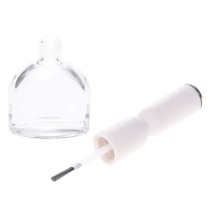Mini bouteille en verre pour vernis à ongles de 13ml
