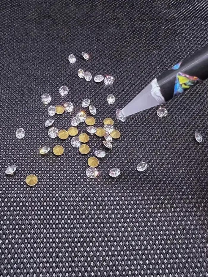 Crayon de cueillette de diamants pour Nail Art, petits bijoux en diamant, stylo de réglage spécial à