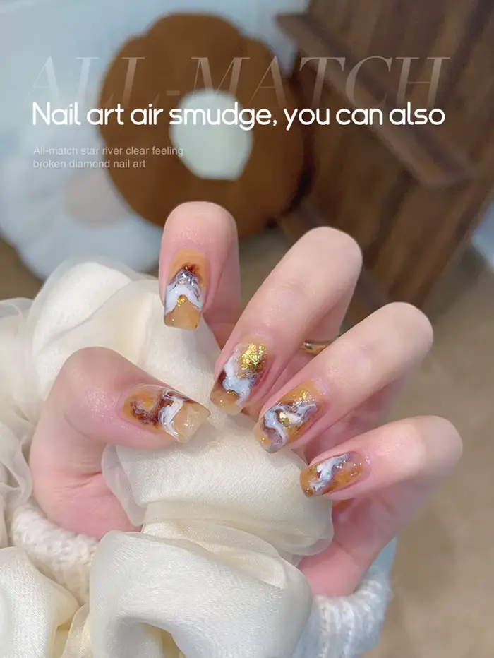 Vernis à ongles en Gel floraison transparent Uv Led