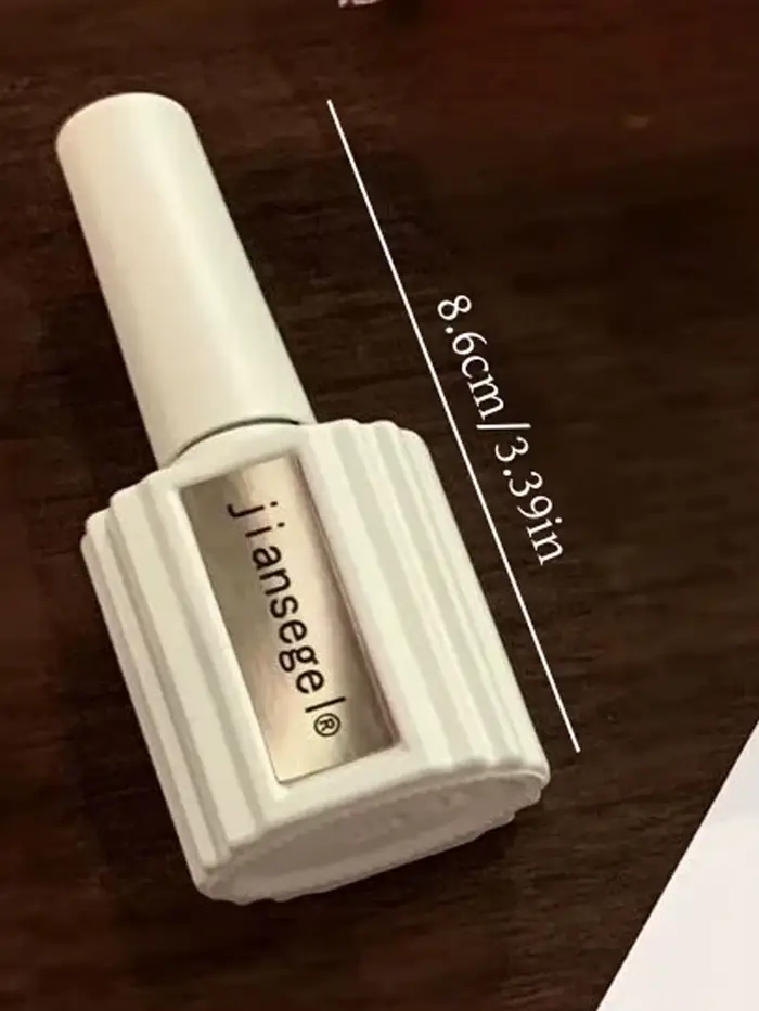 Kit de vernis gel pour manucure française blanc 12 couleurs avec nuancier