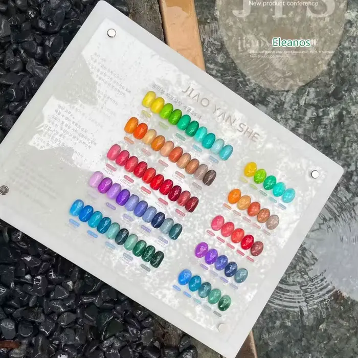 Eleanos 25 pièces translucide glaçure Gel vernis à ongles ensemble