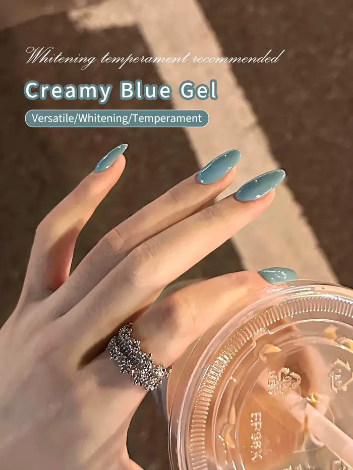 Vernis à ongles gel bleu marine 10 ml