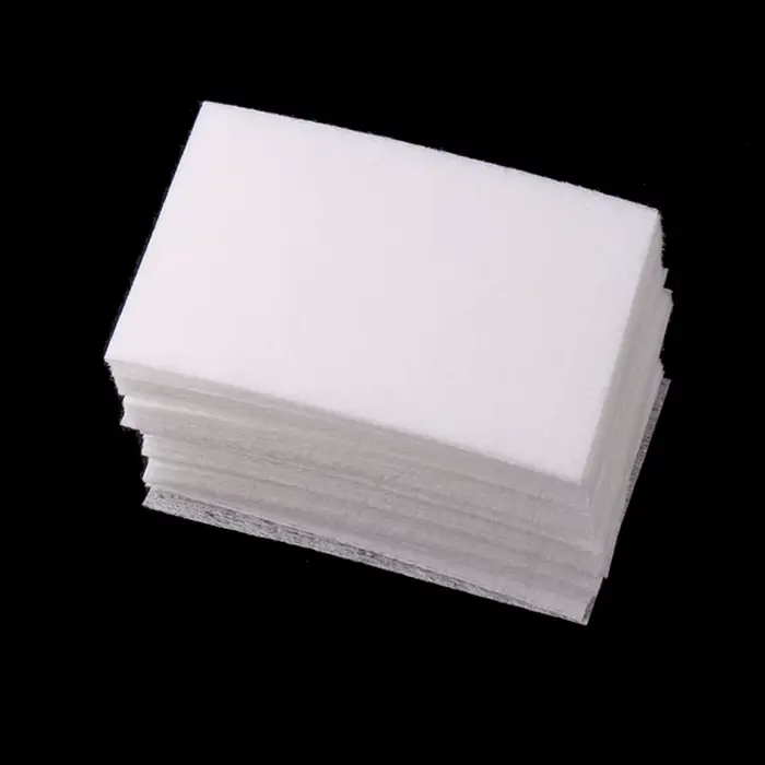 Lingettes à ongles non pelucheuses, lingettes à colle pour extensions de cils, tampons dissolvant de