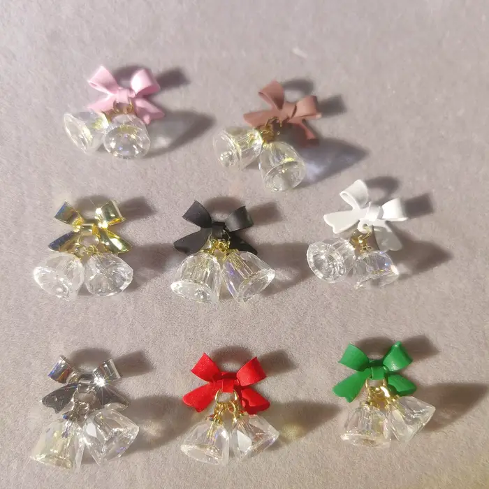 Nœud papillon de noël pour Nail Art