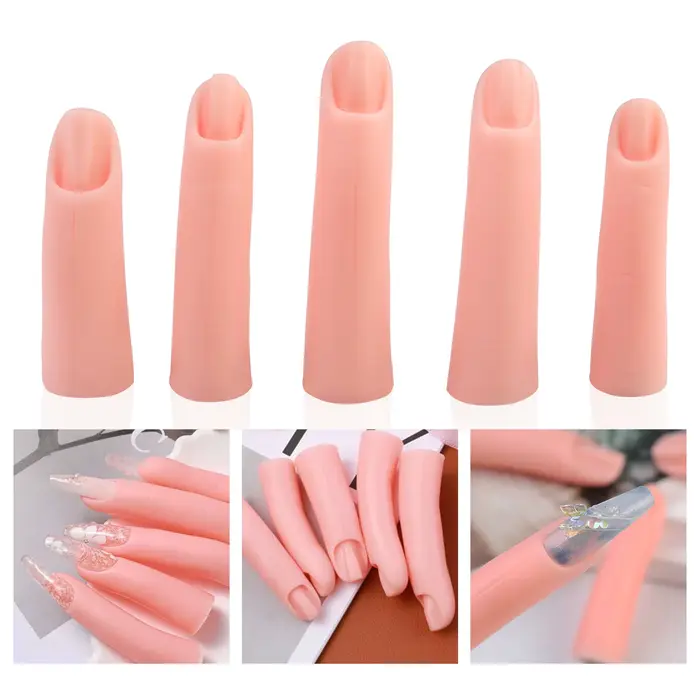 Faux Ongles Pliables en Acrylique