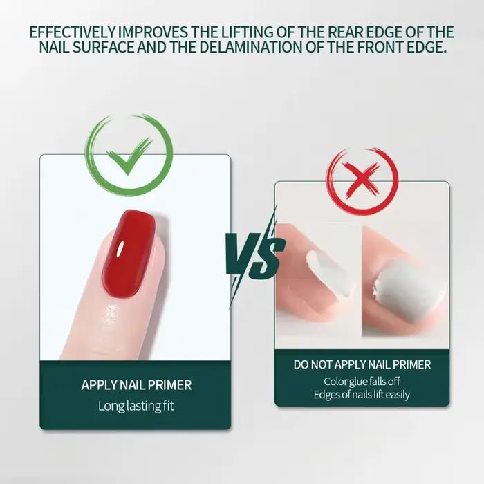 Nailpop-Verhéritage à ongles en gel UV et acrylique, produit de manucure naturel, sans acide, séchag