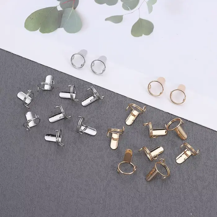 Bagues à Ongles Réutilisables pour Faux Ongles