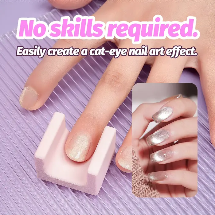 Outil de nail art 5D effet œil de chat automatique
