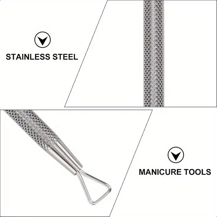 4 pièces ongles Gel cuticule poussoir