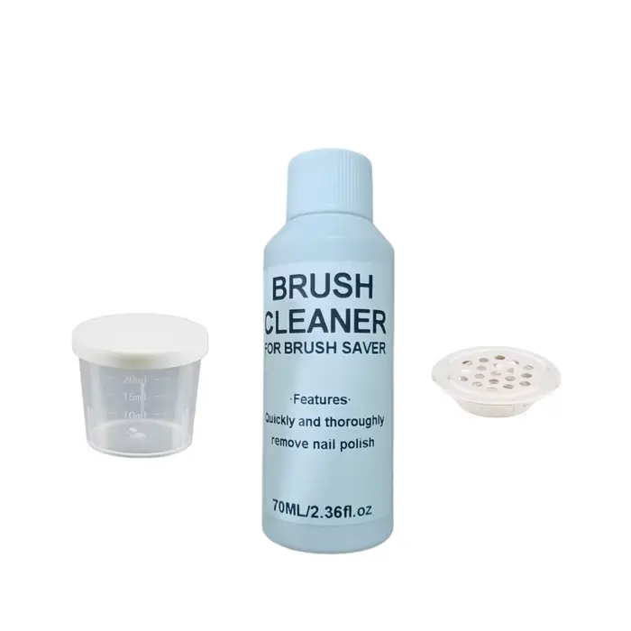 Nettoyant et revitalisant pour pinceaux à ongles, gel de nettoyage rapide pour pinceaux à ongles, pi