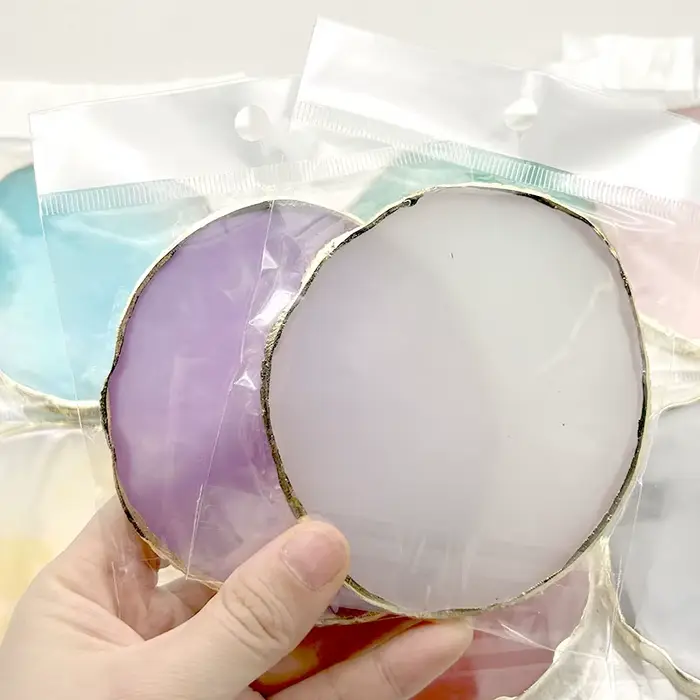 Palette ronde de couleur pour ongles