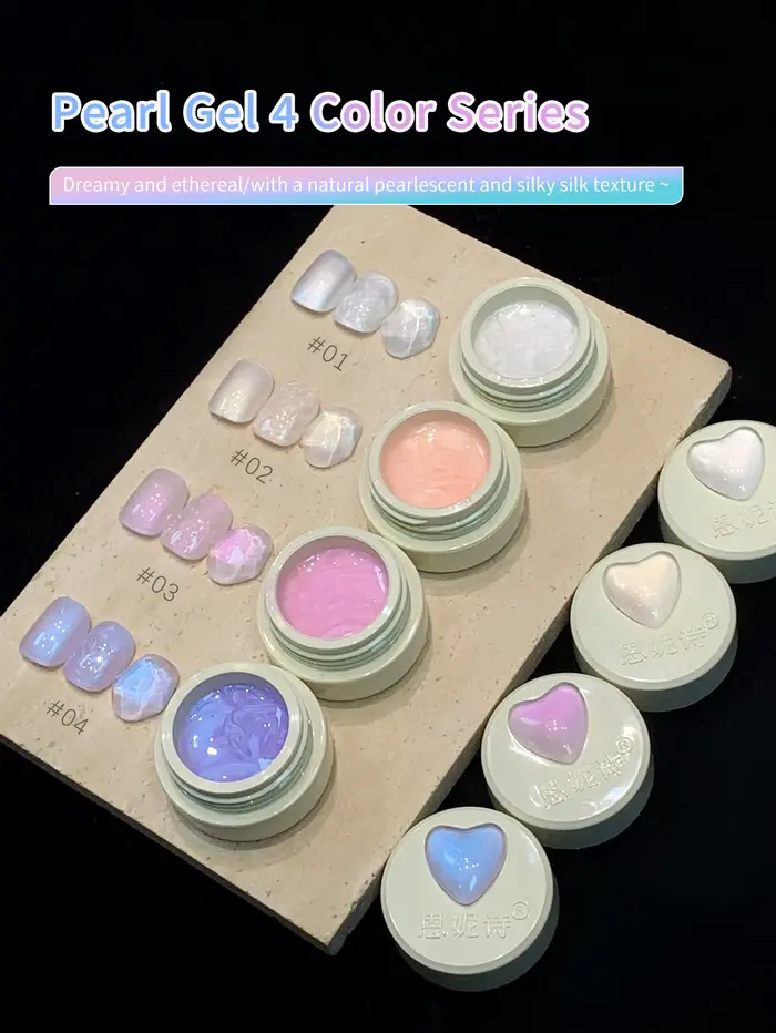Vernis à ongles Gel à paillettes de perles fantastiques
