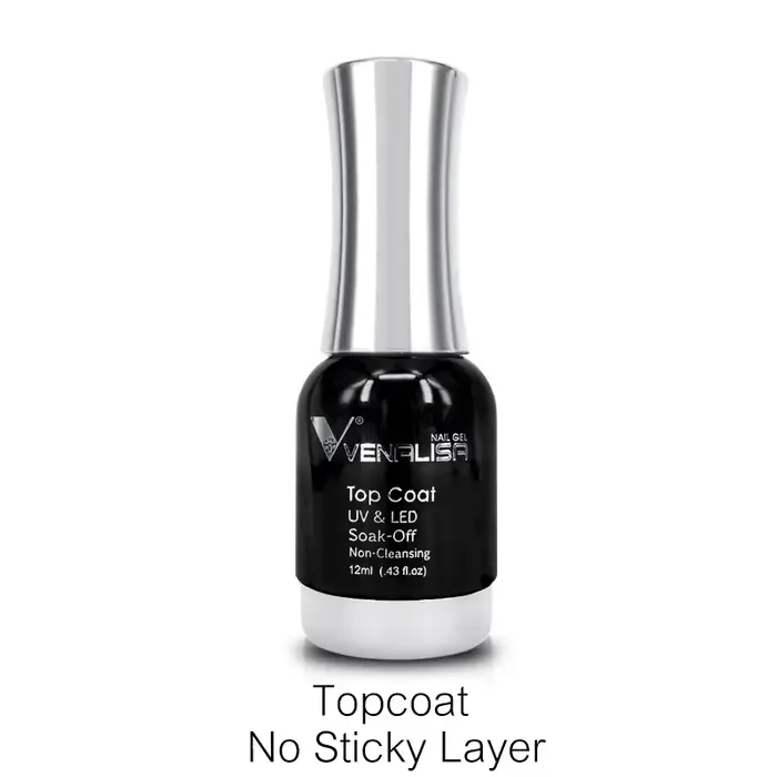 12ml Venalisa TPO FREE Top Coat Trempé Sans Résidu Longue Durée