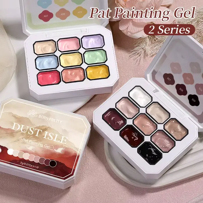 Nouveau Gel de Peinture pour Ongles Dégradé 9 Couleurs