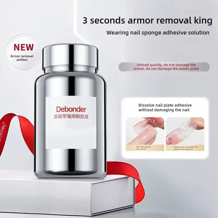 Dissolvant professionnel de vernis à ongles Gel