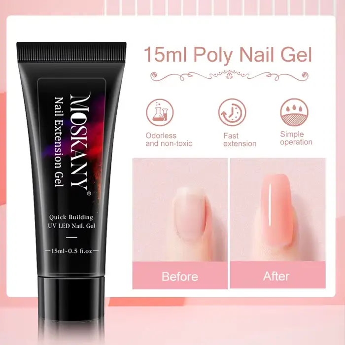 Ensemble complet de Gel pour ongles en Poly