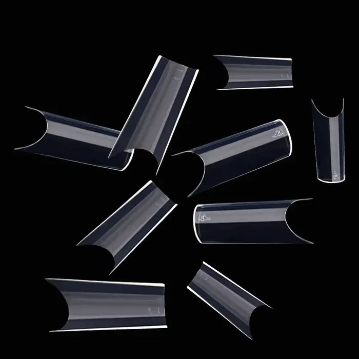 500 Pièces Faux Ongles Courbes en C