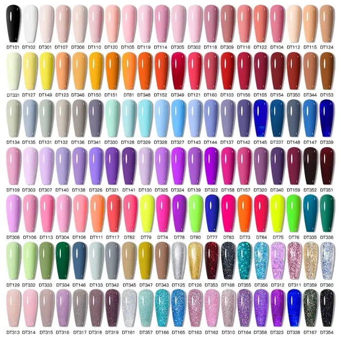 Verhéritage à Ongles en Gel UV LED de 7ml, 140 Couleurs, Semi-Continu, Nail Art, Manucure, Soak Off,
