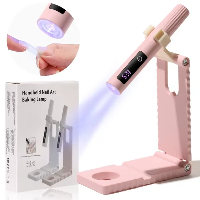 Sèche-ongles UV LED chronométré, lampe tactile, lampe de poche Rechargeable, lumière UV, séchage des
