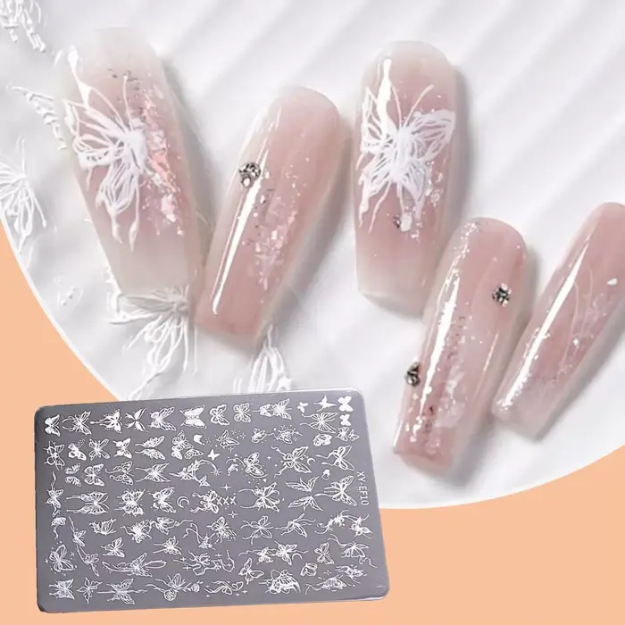 Plaque de transfert pour nail art